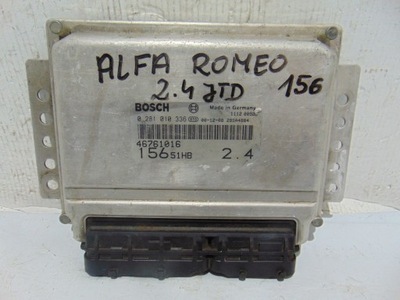 КОМПЬЮТЕР ДВИГАТЕЛЯ ALFA ROMEO 156 2.4 JTD 0281010336