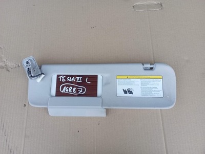 Tesla model 3 защита солнцезащитная левая козырёк фото №1