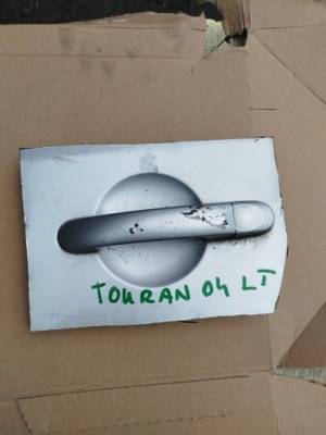 Ручка наружная левый задняя vw touran фото №1