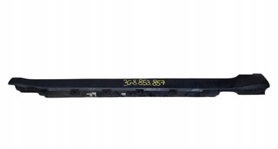 Vw arteon 3g8853857 молдинг поріг ліва фото №1