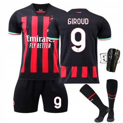 Strój Piłkarski koszulka Giroud nr9 AC Milan