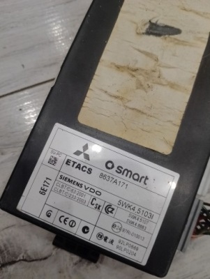 Модуль комфорта mitsubishi colt smart 8637a171 фото №1