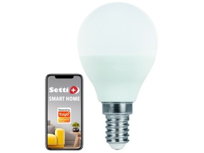 Inteligentna żarówka LED SETTI+ SL114N 5.5W E14