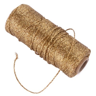 Wieszaki na liny bawełniane zdobią sznurek