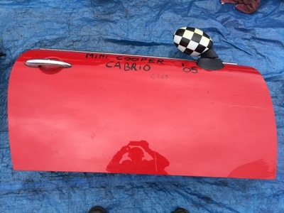 Mini cooper cabrio 2004-2008 двері праве перед фото №1