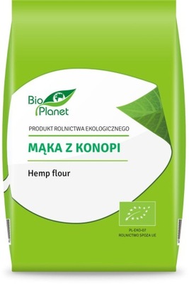 Mąka z KONOPI BIO 400 g Bio Planet