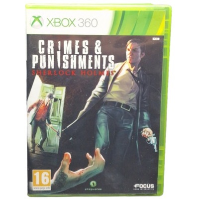 Gra CRIMES & PUNISHMENTS SCHERLOCK HOLMES X360 Xbox 360