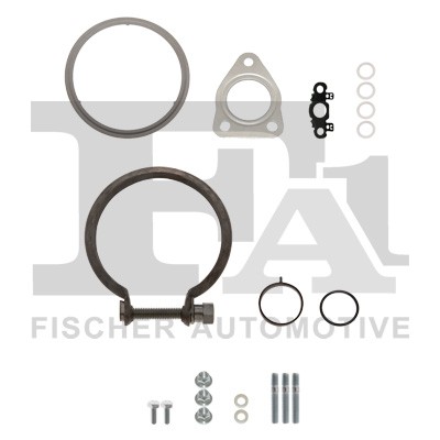 JUEGO DE MONTAJE TURBINA FIAT 500X 2.0D 18- 20 ELEM. KT330940  