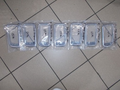 Хром решетка jeep compass patriot 11- nr 1-7 фото №1