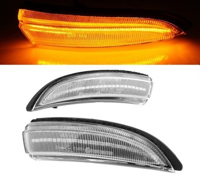 Поворотники динамічні w дзеркало led ford fiesta mk7 фото №1