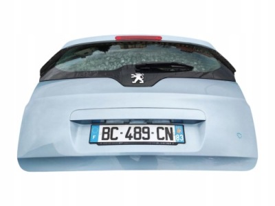 Крышка багажника задняя задняя крышка багажника peugeot 5008 i 2009-2013 фото №1