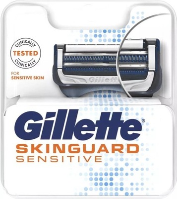 GILLETTE SKINGUARD SENSITIVE WKŁADY NOŻYKI 5 SZT