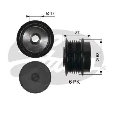 EMBRAGUE ALTERNADOR CHRYSLER VOYAGER IV  