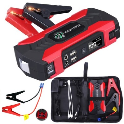 PowerBoost Jump Starter Powerbank Booster 28000mah do odpalenia Samochodu