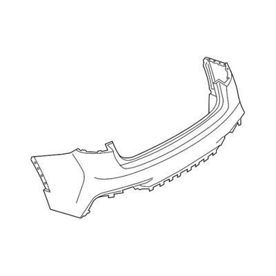 PARAGOLPES PARTE TRASERA BMW F16 51128065888 M-PAKIET 