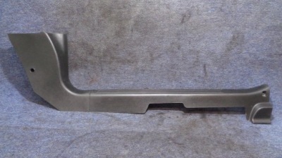 Пластик защита молдинг порог fiat 500 2007- правая черная фото №1