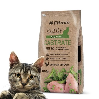 Fitmin cat Purity Castrate - 10 kg Sucha Karma