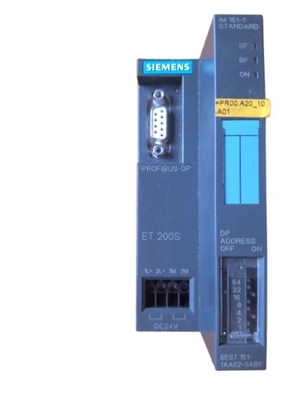 SIEMENS SIMATIC ET 200S IM 151-1 6ES7151-1AA02-0AB0 PROFIBUS DP