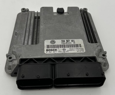 COMPUTADOR DEL MOTOR ECU VW AUDI 3D0907401  