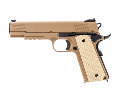 Pistolet GBB WE 1911 Kimber - tan