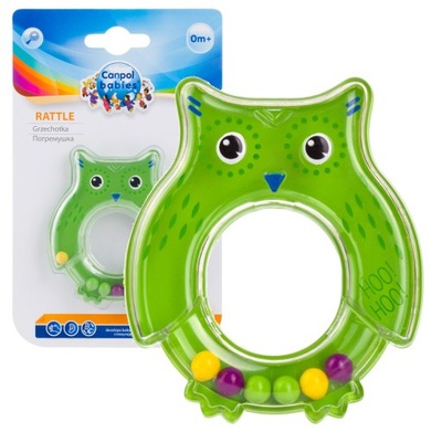 CANPOL GRZECHOTKA SOWA DLA NIEMOWLĄT