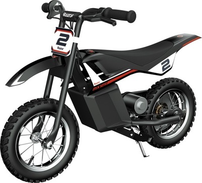Motocykl elektryczny dla dzieci Razor MX125 Black