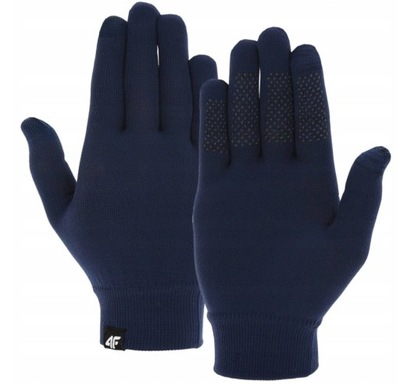 4F Cienkie Rękawiczki Dotykowe REU300 > L/XL