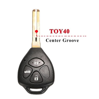 TOY43/TOY47 3BUTTONS CUERPO MANDO SIN LLAVE PARA TOYOTA CAMRY AVALON  