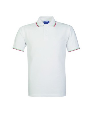 Rossini koszulka Polo Italia biała HH146.02 Biały XL