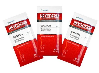 Hexoderm - szampon dermatologiczny saszetki