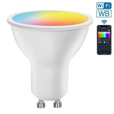 Inteligentna żarówka LED WB GU10 Wi-Fi 6,5W