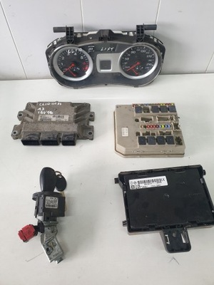 Блок керування набір стартовий renault clio iii lift 1.2 s180042156a фото №1