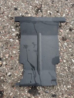 Пластик захист колонки консолі кабіни mercedes actros mp 2 mp 3 a9436801706 фото №1