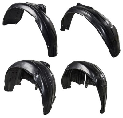 Подкрылок skoda octavia i 96-10 перед + задняя комплект фото №1