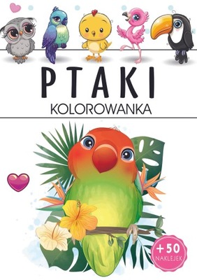 Ptaki - kolorowanka Arti