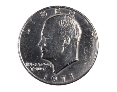 USA 1 dolar 1971 Eisenhower b.z.