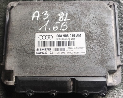 Audi a3 8l 1.6 бортовой компьютер блок управления двигателя фото №1