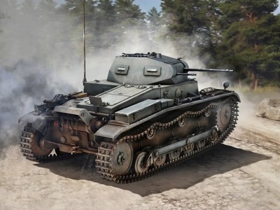 Pz.Kpfw. II Ausf.a1 German Light Tank IBG 35075 1:35