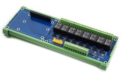RPi Relay Board (B) - 8-kanałowy moduł z przekaźnikami dla Raspberry Pi