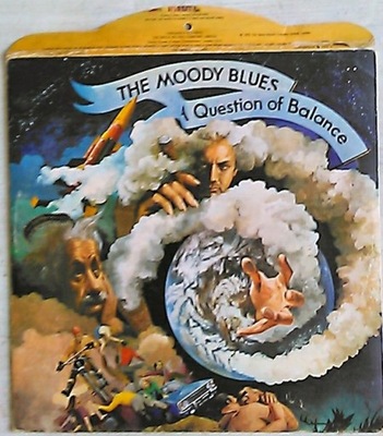 THE MOODY BLUES -A Question Of Balance 1stUKPr VG+