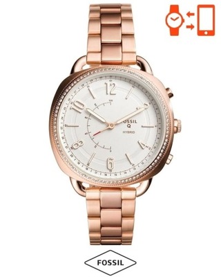 Zegarek FOSSIL HYBRID SMARTWATCH Q HARPER FTW5028P 7847292680 oficjalne archiwum Allegro
