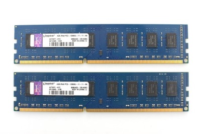 DDR3 Kingston 2x4GB 1600MHz cl11 Entuzjasta-PC