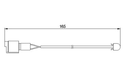 BOSCH 1 987 474 903 STYK ПРЕДУПРЕЖДАЮЩИЙ, ZUŻYCIE OKŁ