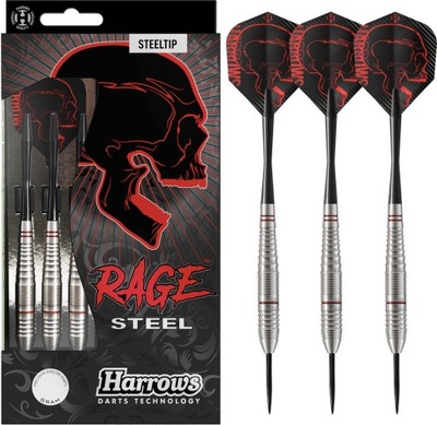 RZUTKI HARROWS RAGE STEEL STEELTIP 21 g