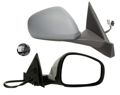 Дзеркало праве el складний alfa romeo mito 2008- фото №1