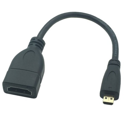 Mikro kabel HDMI-kompatybilny z konwertorem Adapt