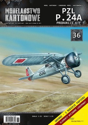 MK036 PZL P.24 A prod. KTF 1/33