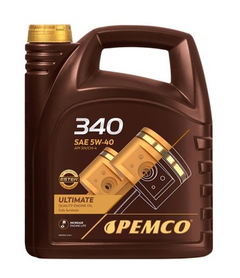 PEMCO 340 5W-40 A3/B4 5 lt