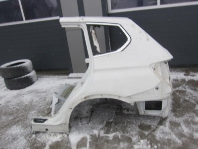 Bmw x3 f25 четверть задняя левая задняя крыло задний левый белый обшивка фото №1