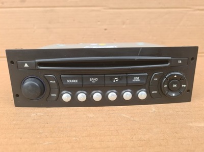 RADIO PEUGEOT 207 307 807 CARGO 98016071XT RD45 BERLINGO  